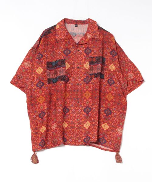 チャイハネ(チャイハネ)の「【チャイハネ】フォーインMEN'Sシャツ(シャツ/ブラウス・メンズ・レッド/ブルー/ブラック/ホワイト/グリーン/ブルー系その他/ブラウン/レッド系その他・FREE)」の7枚目の写真