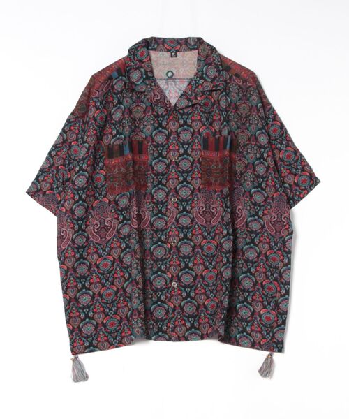 チャイハネ(チャイハネ)の「【チャイハネ】フォーインMEN'Sシャツ(シャツ/ブラウス・メンズ・レッド/ブルー/ブラック/ホワイト/グリーン/ブルー系その他/ブラウン/レッド系その他・FREE)」の5枚目の写真