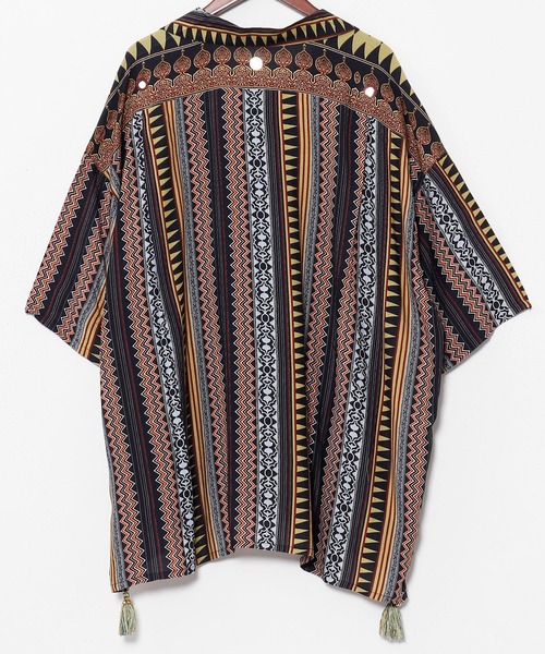 チャイハネ(チャイハネ)の「【チャイハネ】フォーインMEN'Sシャツ(シャツ/ブラウス・メンズ・レッド/ブルー/ブラック/ホワイト/グリーン/ブルー系その他/ブラウン/レッド系その他・FREE)」の13枚目の写真