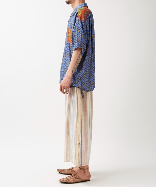チャイハネ(チャイハネ)の「【チャイハネ】フォーインMEN'Sシャツ(シャツ/ブラウス・メンズ・レッド/ブルー/ブラック/ホワイト/グリーン/ブルー系その他/ブラウン/レッド系その他・FREE)」の16枚目の写真