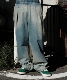 2AM（ツーエイエム）の「INTODUSK / EDGE DRAWSTRING PANT（デニムパンツ・メンズ）」