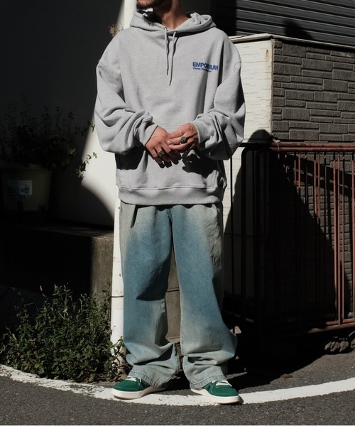 2AM（ツーエイエム）の「INTODUSK / EDGE DRAWSTRING PANT（デニムパンツ・メンズ・ブラック/ライトブルー・LARGE/MEDIUM/SMALL）」の6枚目の写真