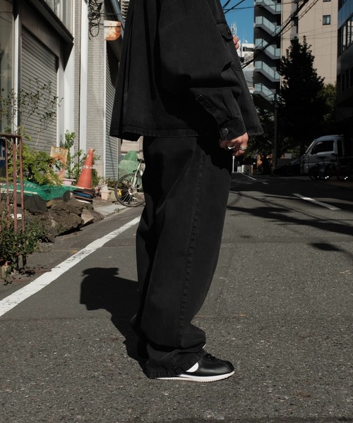 2AM（ツーエイエム）の「INTODUSK / EDGE DRAWSTRING PANT（デニムパンツ・メンズ・ブラック/ライトブルー・LARGE/MEDIUM/SMALL）」の5枚目の写真