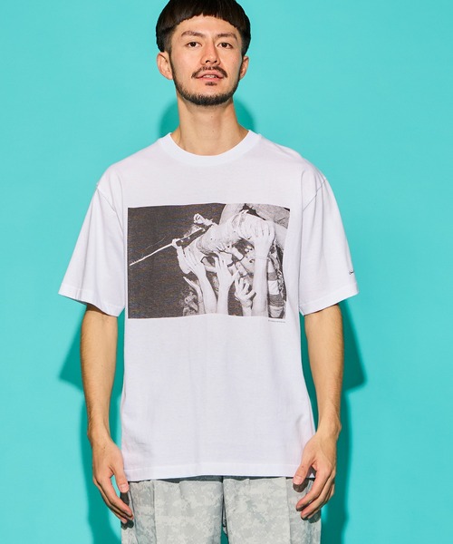 PRINTABLE TUBE TEE / CHARLES PETERSON - “CROWD SURF