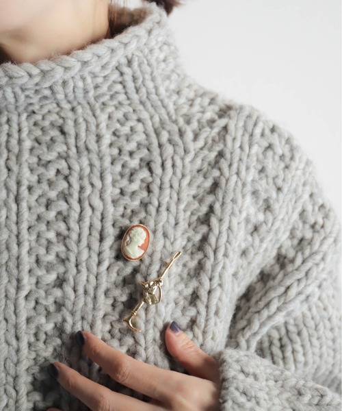 rapiecage（ラピエサージュ）の「ホースブローチ（ブローチ/コサージュ・レディース・ゴールド・FREE）」の9枚目の写真