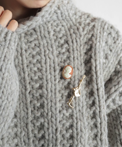 rapiecage（ラピエサージュ）の「ホースブローチ（ブローチ/コサージュ・レディース・ゴールド・FREE）」の8枚目の写真