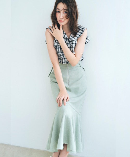 セール】◇フロントファスナーマーメイドスカート（スカート