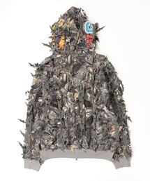 A BATHING APE（アベイシングエイプ）の「TREE EDGE CAMO LASER CUT