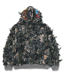 A BATHING APE（アベイシングエイプ）の「TREE EDGE CAMO LASER CUT