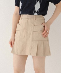 カツラギプリーツミニスカート 575269