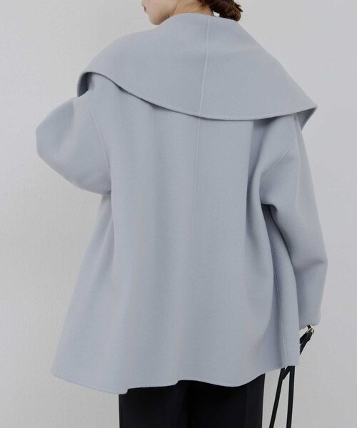 GALLARDAGALANTE（ガリャルダガランテ）の「リバーショールコート（その他アウター・レディース・ライトグレー/キャメル/イエロー・FREE）」の13枚目の写真