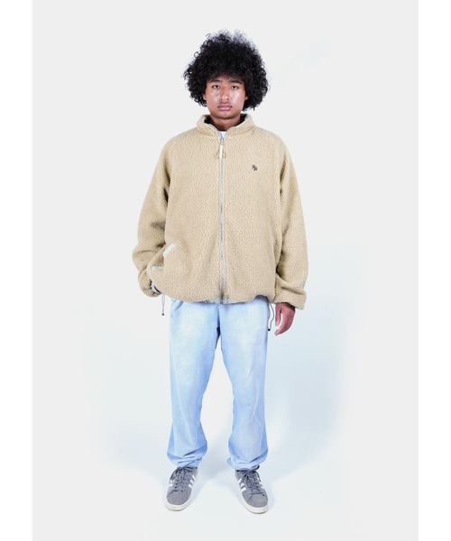 APPLEBUM(アップルバム)の「Reversible Boa Jacket(ブルゾン・メンズ・ベージュ系その他/ブラック・X-LARGE/LARGE/MEDIUM)」の7枚目の写真