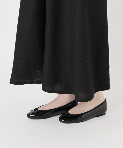 B.C STOCK（ベーセーストック）の「《追加6》手洗い可 / リネンレーヨンスリーブレスワンピース（ワンピース・レディース・ブラウン/レッド/ブラック/サックスブルー/コバルトブルー・SMALL/MEDIUM）」の18枚目の写真