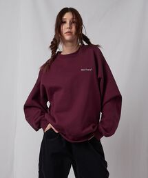 SupplierR スタッズ付きトレーナー バーガンディ SupplierR スタッズ付きトレーナー バーガンディ - メルカリ