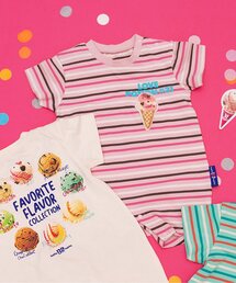 ロンパース（ピンク/桃色系・ボーダー柄）ファッション通販 - ZOZOTOWN