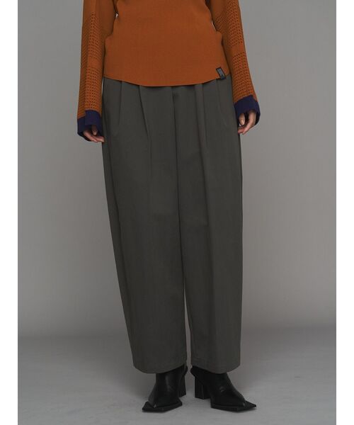 セール】CENTER PRESS COCOON PT / センタープレスコクーンパンツ