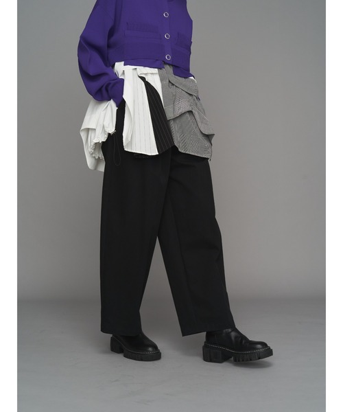 セール】CENTER PRESS COCOON PT / センタープレスコクーンパンツ