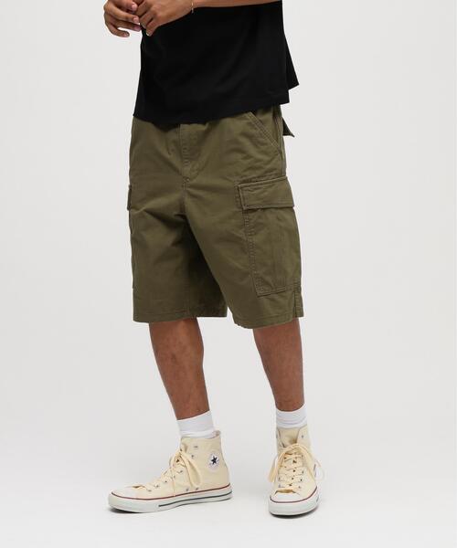 AVIREX（アヴィレックス）の「COTTON RIPSTOP FATIGUE SHORT / コットン リップストップ ファティーグ ショーツ / AVIREX / アヴィレックス（カーゴパンツ・メンズ・オリーブ系/ブラック/カーキ/その他2・M/XL/L/2XL）」の3枚目の写真