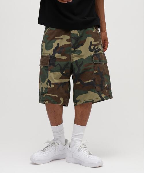 AVIREX（アヴィレックス）の「COTTON RIPSTOP FATIGUE SHORT / コットン リップストップ ファティーグ ショーツ / AVIREX / アヴィレックス（カーゴパンツ・メンズ・オリーブ系/ブラック/カーキ/その他2・M/XL/L/2XL）」の4枚目の写真