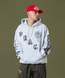 XLARGE(GNXg[W)AIRBRUSH PULLOVER HOODED SWEATSHIRT(p[J[)