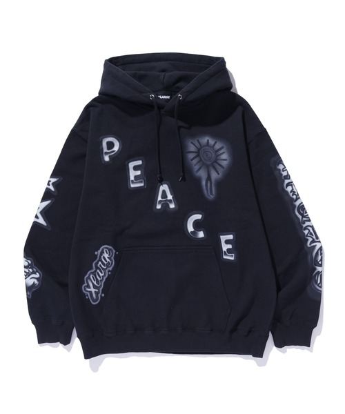 XLARGE（エクストララージ）の「AIRBRUSH PULLOVER HOODED SWEATSHIRT