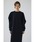RIM.ARK�i�����A�[�N�j�́uDrape sleeve cut dress �h���[�v�X���[�u�J�b�g�h���X�i�����s�[�X�j�v�b�_�[�N�l�C�r�[