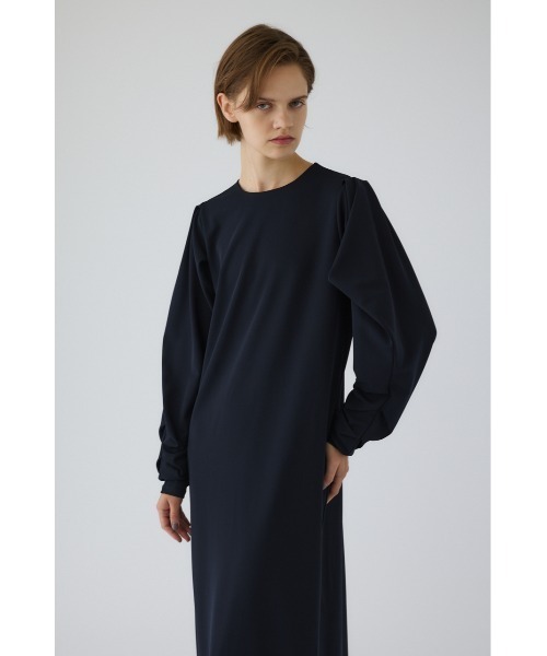 RIM.ARK（リムアーク）の「Drape sleeve cut dress ドレープスリーブ