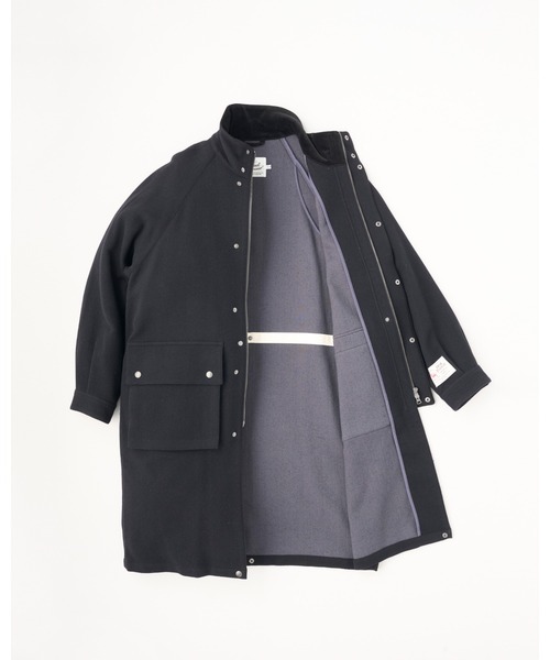 トラディショナル ウェザーウェア 定番✨ELGIN LONG 2way ブラック ELGIN LONG（その他アウター）｜Traditional Weatherwear