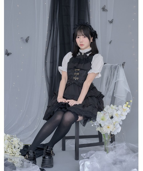 ワンピース lielie ililil/イルイルイル』【クラロリ地雷ちゃんの微睡ドールワンピ