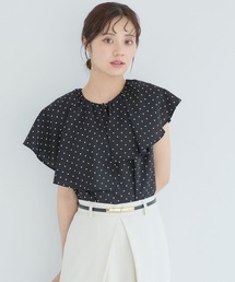 Andemiu | アシメフリルブラウス577651(シャツ/ブラウス)