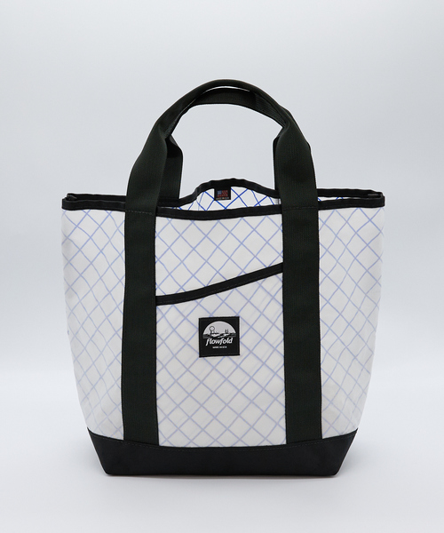 Flowfold(フローフォールド)の「【Flowfold/フローフォールド】PORTER TOTE/ポータートートバッグ/8L(トートバッグ・メンズ・ブラック/ダークベージュ/グリーン/ホワイト・フリー)」の2枚目の写真