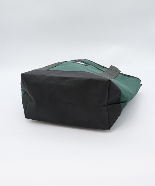 Flowfold(フローフォールド)の「【Flowfold/フローフォールド】PORTER TOTE/ポータートートバッグ/8L(トートバッグ・メンズ・ブラック/ダークベージュ/グリーン/ホワイト・フリー)」の9枚目の写真