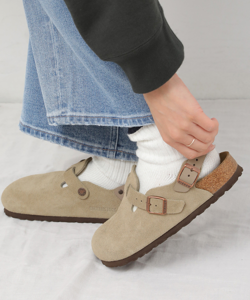 BIRKENSTOCK(ビルケンシュトック)の「《追加》【BIRKENSTOCK/ビルケンシュトック】 TOKIO TAUPE SUEDE:サンダル(サンダル・レディース・ベージュ・36/37/38/39)」の11枚目の写真