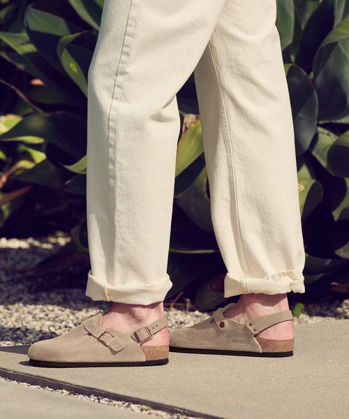 BIRKENSTOCK(ビルケンシュトック)の「《追加》【BIRKENSTOCK/ビルケンシュトック】 TOKIO TAUPE SUEDE:サンダル(サンダル・レディース・ベージュ・36/37/38/39)」の7枚目の写真