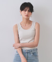 OPAQUE.CLIP | ベーシックテレコタンクトップ【洗濯機洗い可】(タンクトップ)