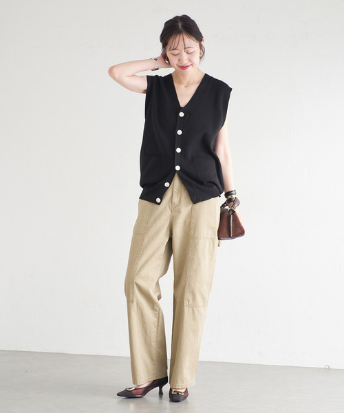 LE TALON(ルタロン)の「5cmスクエアチュールバックルパンプス(パンプス・レディース・ブラック×ブラック/ブラウン/ベージュ・22cm/22.5cm/24.5cm/25cm/23cm/23.5cm/24cm)」の12枚目の写真