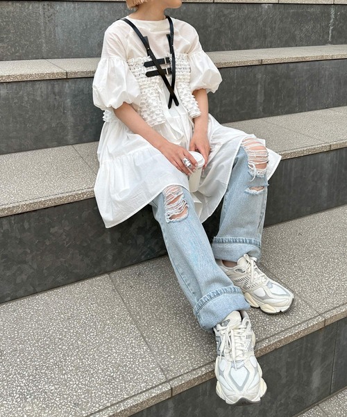 Alley by w closet（アリーバイダブルクローゼット）の「ベスト（ベスト・レディース・ブラック・FREE）」の5枚目の写真