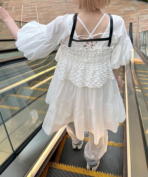 Alley by w closet（アリーバイダブルクローゼット）の「ベスト（ベスト・レディース・ブラック・FREE）」の6枚目の写真