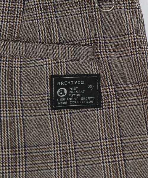 ARCHIVIO チェック柄パンツ46サイズ archivio（アルチビオ） パンツ 「MENS」グレンチェック柄パンツ