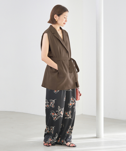 イエナ　IENA シアー　ブラウス　ジャケット IENA（イエナ）の「シアーブラウスジャケット（ベスト）」 - WEAR