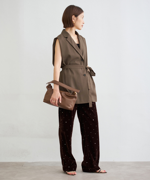 IENA（イエナ）の「シアーブラウスジャケット（ベスト）」 - WEAR