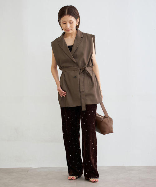 イエナ　IENA シアー　ブラウス　ジャケット IENA（イエナ）の「シアーブラウスジャケット（ベスト）」 - WEAR