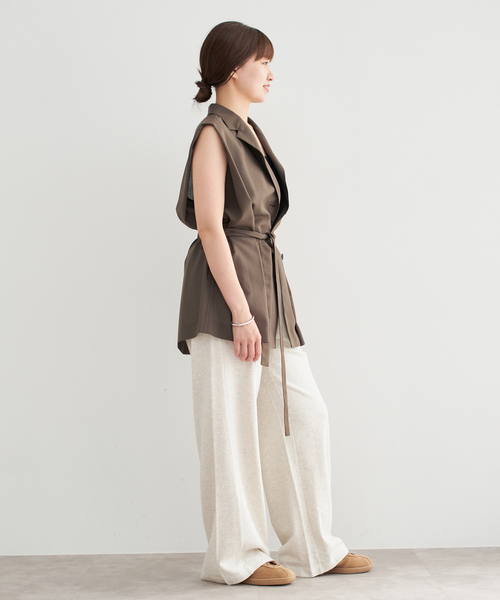 IENA（イエナ）の「シアーブラウスジャケット（ベスト）」 - WEAR