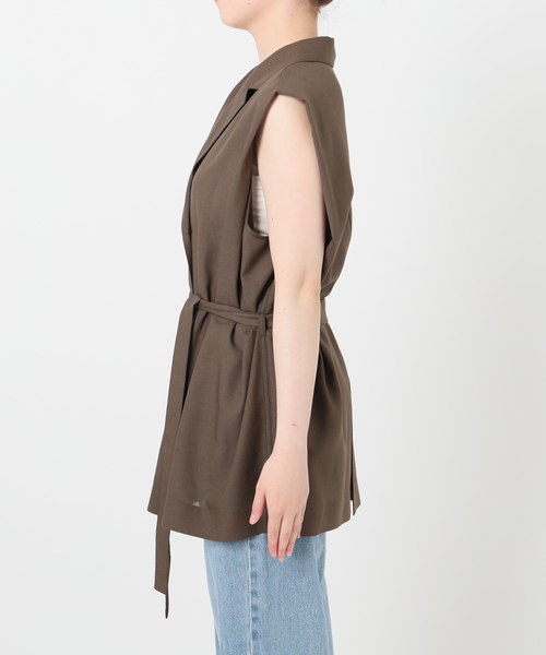 IENA（イエナ）の「シアーブラウスジャケット（ベスト）」 - WEAR