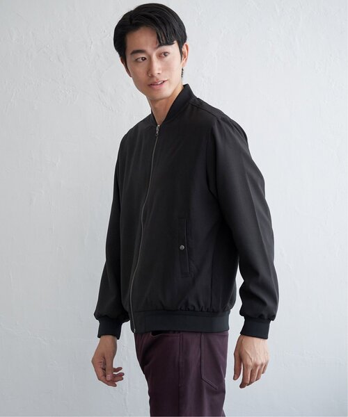 ikka(イッカ)の「撥水メランジリブブルゾン(ブルゾン・メンズ・ブラック/グレー/ネイビー・XL/L/M/S)」の19枚目の写真