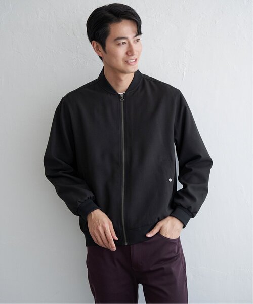 ikka(イッカ)の「撥水メランジリブブルゾン(ブルゾン・メンズ・ブラック/グレー/ネイビー・XL/L/M/S)」の21枚目の写真