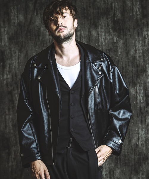 NO ID.（ノーアイディ）の「【NO ID.】Layered Short Jacket / レイヤード ショート ジャケット（テーラードジャケット・メンズ・ブラック/その他23・2/1）」の14枚目の写真