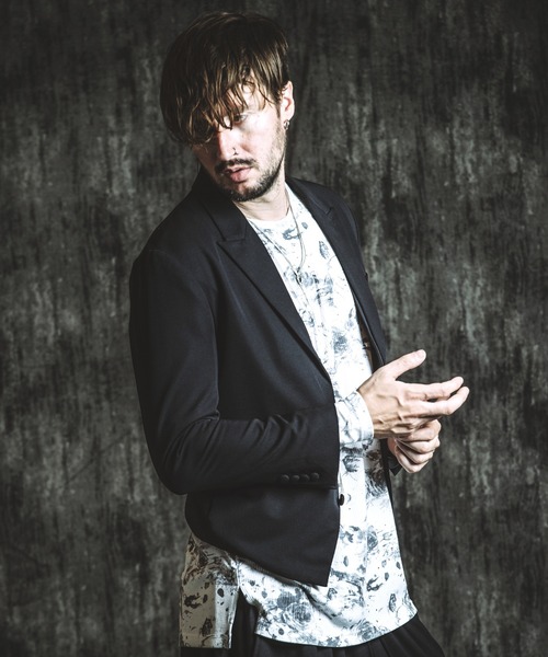 NO ID.（ノーアイディ）の「【NO ID.】Layered Short Jacket / レイヤード ショート ジャケット（テーラードジャケット・メンズ・ブラック/その他23・2/1）」の13枚目の写真