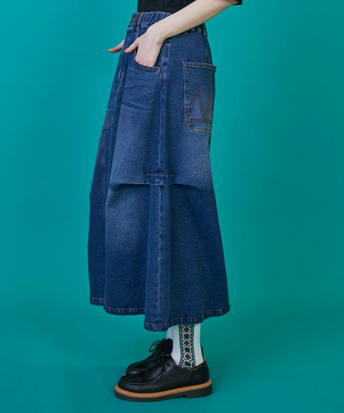 フラボア（FRAPBOIS）/カーブデニム3 スカート カーブデニム3 スカート（スカート）｜FRAPBOIS（フラボア）の