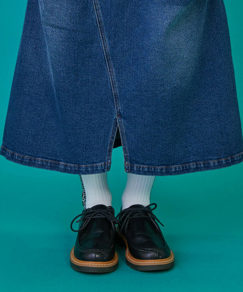 FRAPBOIS（フラボア）の「カーブデニム3 スカート（スカート・レディース・ブルー/ブラック・0/1）」の13枚目の写真